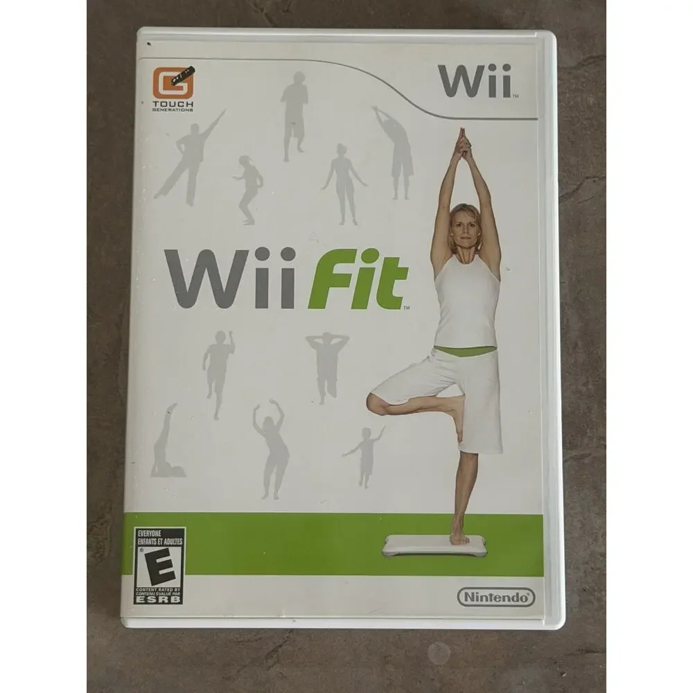 Nintendo Wii Fit Balance Board with Wii Fit Game and Box